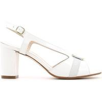 Grace Shoes E6493 High heeled sandals Women Bianco women\'s Sandals in white