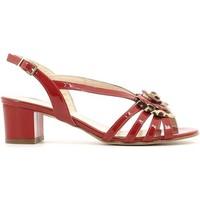 grace shoes e6482 high heeled sandals women red womens sandals in red