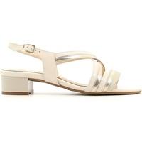 grace shoes e6472 high heeled sandals women beige womens sandals in be ...