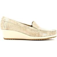 grunland sc1792 mocassins women womens loafers casual shoes in beige
