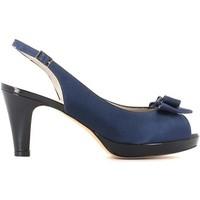 grace shoes 876 high heeled sandals women blue womens sandals in blue