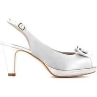 Grace Shoes 876 High heeled sandals Women women\'s Sandals in Silver