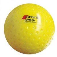 grays hockey astrotec ball yellow