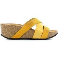 grunland cb0387 sandals women womens sandals in yellow