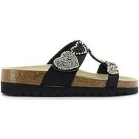 grunland cb1011 sandals women black womens sandals in black