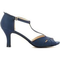 grace shoes 2354 high heeled sandals women blue womens sandals in blue