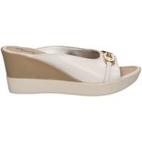 grace shoes 13103 wedge sandals women bianco womens sandals in white