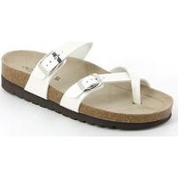 grunland cb0079 sandals women bianco womens sandals in white