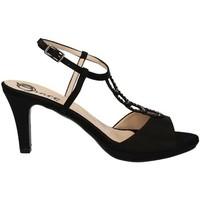 grace shoes 2079 high heeled sandals women black womens sandals in bla ...