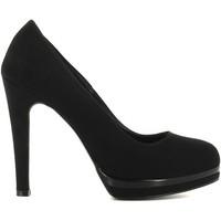 grace shoes 1175 decollet women womens court shoes in black