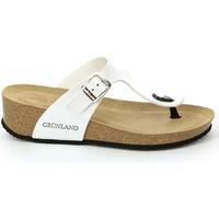 grunland cb1046 flip flops women bianco womens flip flops sandals shoe ...