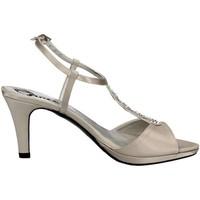 Grace Shoes 2079 High heeled sandals Women Grey women\'s Sandals in grey