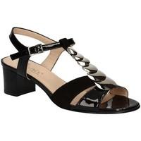 grace shoes e7811 high heeled sandals women black womens sandals in bl ...