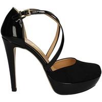 grace shoes 9701 high heeled sandals women black womens sandals in bla ...