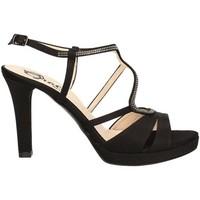 Grace Shoes 3041 High heeled sandals Women Black women\'s Sandals in black