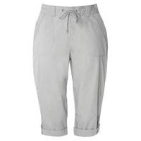 Grey Cotton Crop Trousers, Others