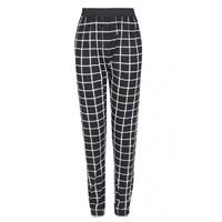 GRID JERSEY PANT