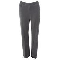 Grey Pear Fit Straight Leg Trousers, Grey