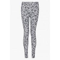 GREY FLORAL PRINT JEGGINGS