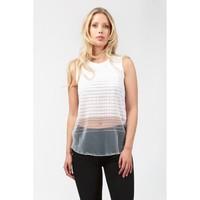 GRID OMBRE VEST