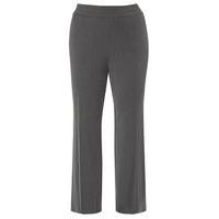 Grey Pear Fit Wide Leg Trousers, Grey