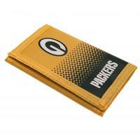 green bay packers nylon wallet fd