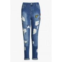 GRETA GIRLFRIEND BADGE JEANS