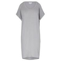 Grey Cold Shoulder Tunic Dress