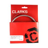Grey Clarks Universal Stainless Steel Front & Rear Brake Cable Kit