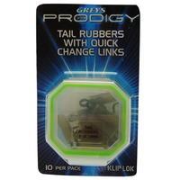 Greys Prodigy Tail Rubbers with Quick Links
