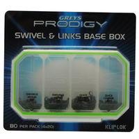 Greys Prodigy Swivel and Links Base Box