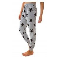 Grey Star Print Joggers