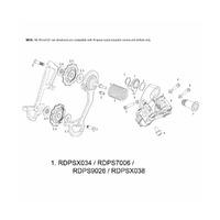 Grey Sram Hanger Bolt For Rear Derailleur X0