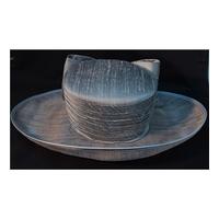 Grey/Silver Formal Hat by Walter Wright