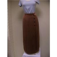 Gregory Pat brown viscose skirt size M Gregory Pat - Size: M - Brown - Pencil skirt
