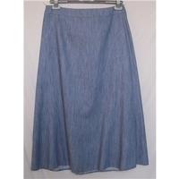 Gray & Osbourne - Size: 10 - Blue - Knee length skirt