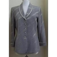 grey skirt and jacket suit size 8