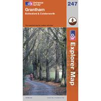 Grantham - OS Explorer Map Sheet...