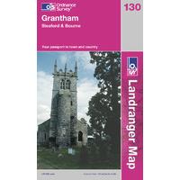 Grantham - OS Landranger Map She...