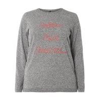 Grey Follow Your Dreams Jumper, Light Grey