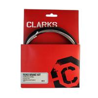 Grey Clarks Universal Stainless Steel Front & Rear Gear Cable Kit