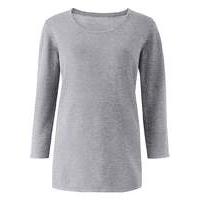 grey marl crew neck jumper