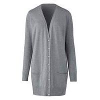 Grey Marl Boyfriend Cardigan