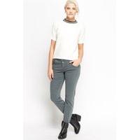 grey straight leg jeans