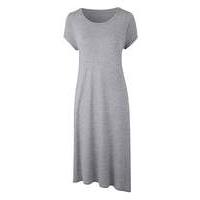 grey marl side split tunic