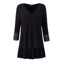 Grace crocheted trim tunic