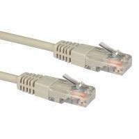 Grey Cat5 Network Cable - 3m