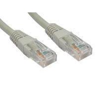 grey cat6 network cable 1m