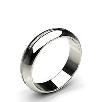 Groove Standard Fit Classic Plain Wedding Band