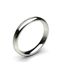 Groove Comfort Fit Classic Plain Wedding Band